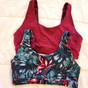 Two Lole Sports Bras.  Brand New. Size L.